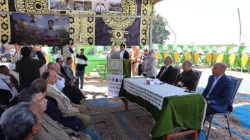 محافظ المنيا يسلم 48 فراطة ذرة لصغار المزارعين في سمالوط