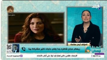 أيمن سلامة: ريهام حجاج تتألق في الدراما المصرية هذا العام