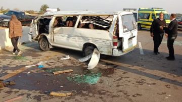 انقلاب ميكروباص.. إصابة 16 شخصا بالطريق الصحراوي بالإسكندرية