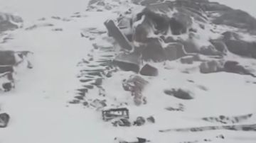 بياض نادر يكسو أرض التجلي.. ثلوج سانت كاترين ترسم لوحة شتوية ساحرة