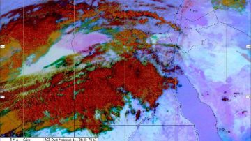 تحذير جوي: تدهور الرؤية لأقل من 1000 متر وعواصف ترابية تضرب البلاد مساء اليوم تحذير جوي: تدهور الرؤية لأقل من 1000 متر وعواصف ترابية تضرب البلاد مساء اليوم