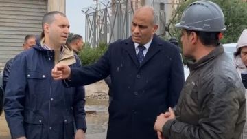 حالة طوارئ.. محافظ كفر الشيخ يتفقد جهود كسح مياه الأمطار صور