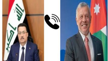 رئيس الوزراء العراقي والعاهل الأردني يبحثان تطورات الأحداث في المنطقة