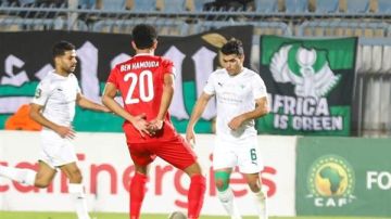 شباب بلوزداد يفرض التعادل على المصري في ربع نهائي الكونفدرالية