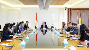 وزير التخطيط يبحث مع الإيفاد توسيع برامج الشراكة وتعزيز الأمن الغذائي وزير التخطيط يبحث مع الإيفاد توسيع برامج الشراكة وتعزيز الأمن الغذائي