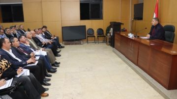 السكرتير العام لبني سويف يتابع مستجدات ملفات التصالح والتقنين والتعديات والمتغيرات المكانية