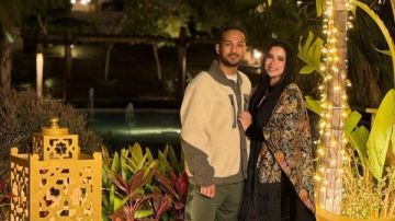 بإطلالة رومانسية.. وليد سليمان في أحدث ظهور رفقة زوجته