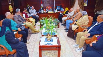 تعليم جنوب سيناء يعقد اجتماعا مع مديري العموم والمراحل التعليمية