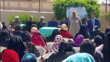 حملة سكانية وتنموية شاملة تخدم 550 مواطنا بقرية حجازة قبلي بقنا