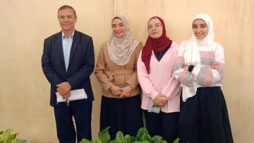 زراعة بني سويف تشهد حصاد وحدات الهيدروبونيك ضمن التدريبات العملية زراعة بني سويف تشهد حصاد وحدات الهيدروبونيك ضمن التدريبات العملية