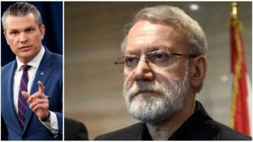 لاريجاني يرد على وزير الحرب الأمريكي: قيادتنا بين الناس وأنتم في جزيرة إبستين