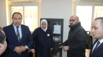 وفد الطوارئ والرعاية العاجلة بوزارة الصحة يزور مستشفى مبرة مصر القديمة