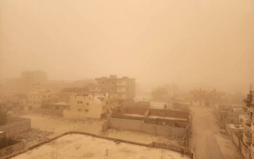 إغلاق ميناء العريش أمام حركة السفن بسبب عواصف ترابية في شمال سيناء إغلاق ميناء العريش أمام حركة السفن بسبب عواصف ترابية في شمال سيناء