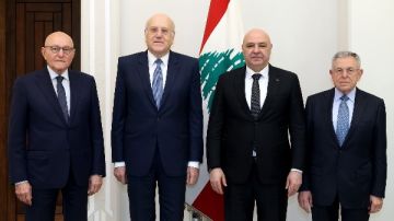 الرئيس اللبناني يستقبل رؤساء الحكومة السابقين لمناقشة كيفية مواجهة العدوان الإسرائيلي