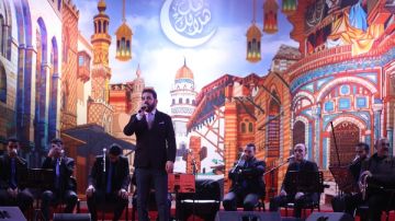 تفاعل لافت وإقبال جماهيري على الليلة الكبيرة وفرقة راحة الأرواح بالهناجر تفاعل لافت وإقبال جماهيري على الليلة الكبيرة وفرقة راحة الأرواح بالهناجر