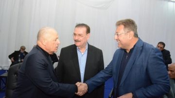 أبو ريدة يدلي بصوته في انتخابات نقابة المهندسين المصرية