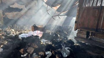 السيطرة على حريق شب فى مصنع ريش دواجن بالخانكة