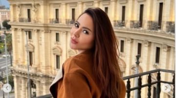 بملابس أنيقة.. أسما إبراهيم تتألق في إيطاليا