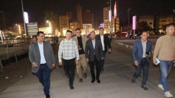 محافظ المنوفية يتابع ميدانيا تنفيذ قرار غلق المحال العامة