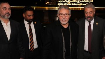 وصول المهندس أكمل قرطام المرشح لرئاسة حزب المحافظين وصول المهندس أكمل قرطام المرشح لرئاسة حزب المحافظين