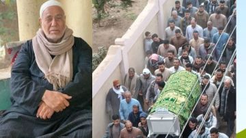 جنازة مهيبة لأحد أبناء أشمون وهب حياته للخير ولم يرزق بأطفال صور