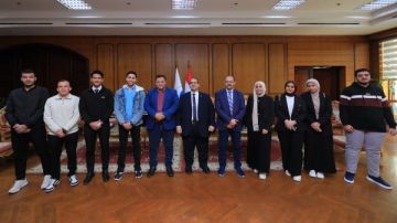 رئيس جامعة كفر الشيخ يكرم فريق كلية الذكاء الاصطناعي تفاصيل