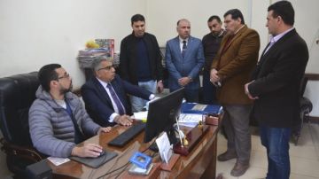 محافظ الدقهلية يتابع انتظام العمل بملفات التصالح والتقنين لخدمة المواطنين