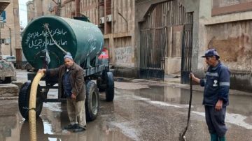 محافظ كفر الشيخ يتابع كسح مياه الأمطار بدسوق صور محافظ كفر الشيخ يتابع كسح مياه الأمطار بدسوق صور