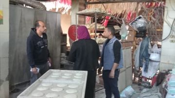 تحرير 22 محضر مخالفات مخابز وأسواق وضبط 37 شيكارة دقيق مجهول المصدر في المنوفية تحرير 22 محضر مخالفات مخابز وأسواق وضبط 37 شيكارة دقيق مجهول المصدر في المنوفية