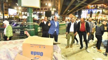 محافظ أسيوط يقود حملة موسعة لرفع الإشغالات بمختلف شوارع المدينة