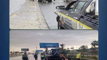 الداخلية تكثف انتشارها لمواجهة الطقس السيئ ورفع آثار الأمطار بالمحافظات الداخلية تكثف انتشارها لمواجهة الطقس السيئ ورفع آثار الأمطار بالمحافظات