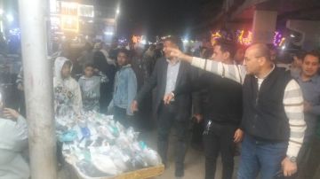 سكرتير عام محافظة قنا يقود حملة مكبرة لإزالة الإشغالات بمركز قوص