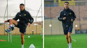 عودة كريستيانو رونالدو إلى التدريبات الجماعية للنصر
