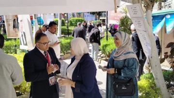 فتح باب التصويت في انتخابات التجديد النصفي لنقابة الأطباء البيطريين وفرعية قنا .. صور فتح باب التصويت في انتخابات التجديد النصفي لنقابة الأطباء البيطريين وفرعية قنا .. صور