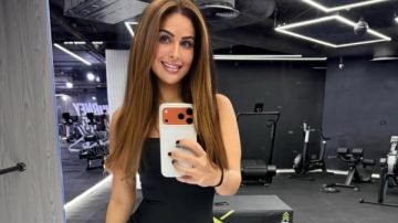 مي سليم تخطف الأنظار من الجيم مي سليم تخطف الأنظار من الجيم