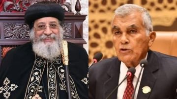 رسالة محبة.. البابا تواضروس يهنئ رئيس مجلس الشيوخ بعيد الفطر المبارك