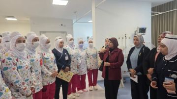 كوثر محمود تشكر أطقم التمريض وتؤكد: حاضرون على مدار الساعة لخدمة المرضى