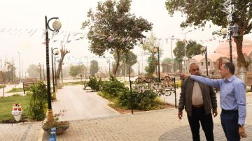 محافظ أسوان يتفقد جاهزية الحدائق والمتنزهات للاحتفال بالعيد..صور