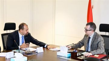 وزير التخطيط يبحث مع وفد منظمة التعاون الاقتصادي تعزيز التعاون المؤسسي وزير التخطيط يبحث مع وفد منظمة التعاون الاقتصادي تعزيز التعاون المؤسسي