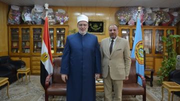 دعما كبيرا لمسيرة العلم.. محمد عبد المالك يستقبل وكيل الأزهر في فرع الجامعة بأسيوط