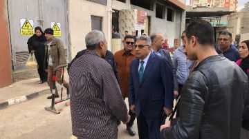 محافظ الدقهلية يتفقد مخبز المحافظة لمتابعة الالتزام بالأوزان المقررة وجودة الخبز