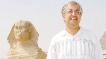 أبو الهول ثان في الجيزة صاحب الدراسة المثيرة للجدل يفجر مفاجأة لـ صدى البلد: الدليل أسفل ذقن التمثال أبو الهول ثان في الجيزة صاحب الدراسة المثيرة للجدل يفجر مفاجأة لـ صدى البلد: الدليل أسفل ذقن التمثال