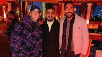 الصحاب.. إمام عاشور رفقة كهربا في سحور رمضاني