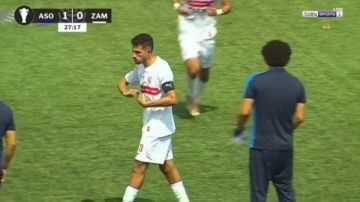 تصرف غريب من أحمد فتوح خلال مواجهة الزمالك وأوتوهو