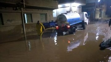 رئيس مياه المنوفية: استمرار شفط تجمعات الأمطار ليلا بمختلف الأنحاء