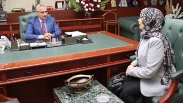 محافظ بني سويف يوجه وكيلة وزارة الإسكان الجديدة برفع كفاءة الأداء وإزالة المعوقات محافظ بني سويف يوجه وكيلة وزارة الإسكان الجديدة برفع كفاءة الأداء وإزالة المعوقات