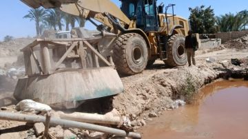 بينها طواحين ذهب.. محلية قنا تزيل 27 حالة تعد بقريتي الأشراف ودندرة