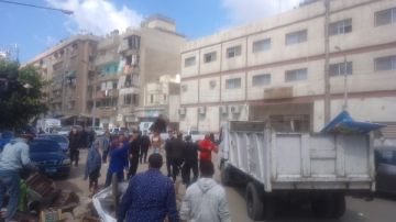 محافظ الدقهلية يتابع أعمال إزالة الاشغالات بحي غرب المنصورة محافظ الدقهلية يتابع أعمال إزالة الاشغالات بحي غرب المنصورة