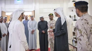 رئيس الإمارات يزور وزارة الدفاع للاطلاع على آخر المستجدات العسكرية