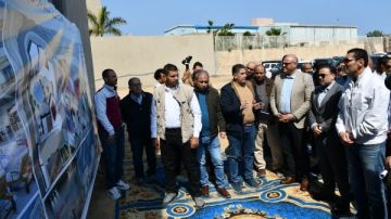 خلال جولته التفقدية .. وزير الرياضة ومحافظ الإسكندرية يتفقدان منتدى الشباب بأبو قير